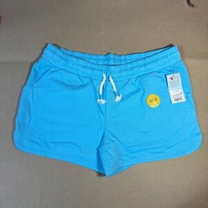 Girls' Knit Pull-On Shorts - Cat & Jack Turquoise Green XL Plus (14) 00339